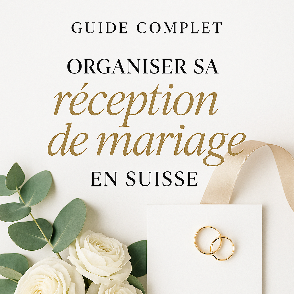 Organiser sa réception de mariage en Suisse romane
