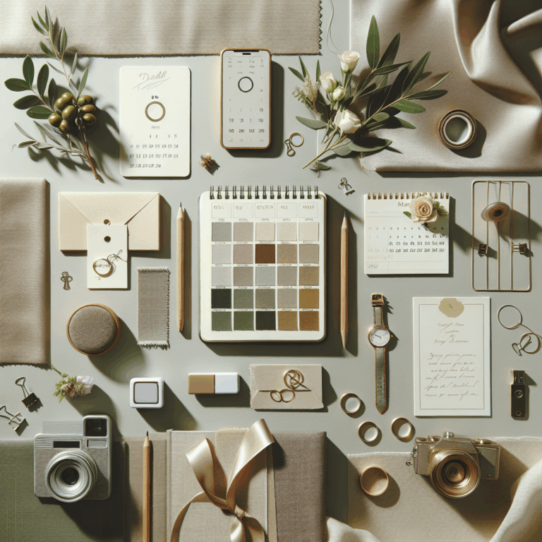 Guide des étapes clés pour organiser un mariage