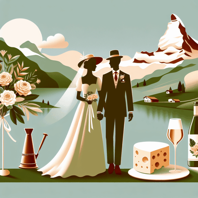 Traditions mariage Suisse chic et idées par régions