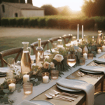 Dîner de mariage chic et budget maîtrisé