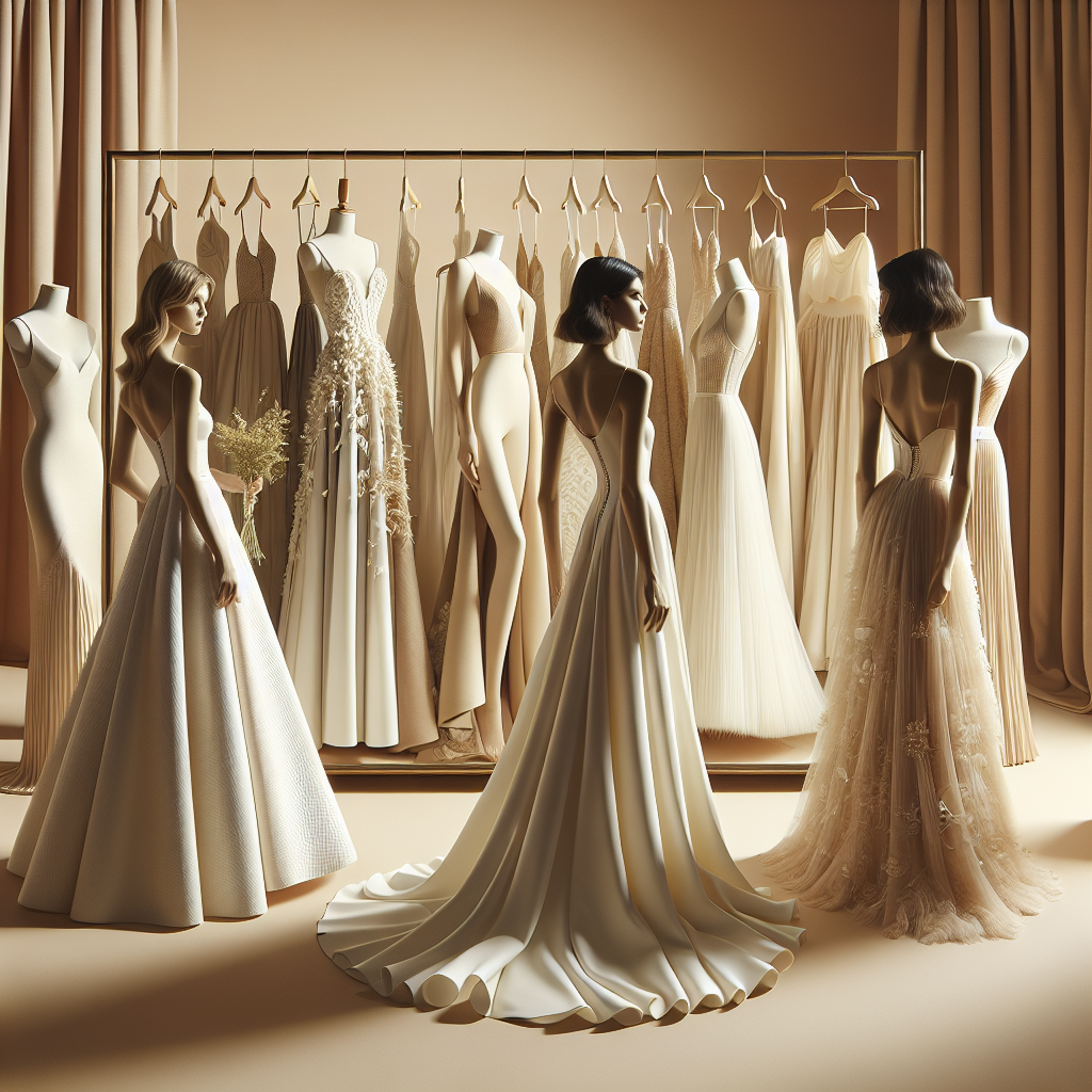 Robe de mariée adaptée à sa morphologie