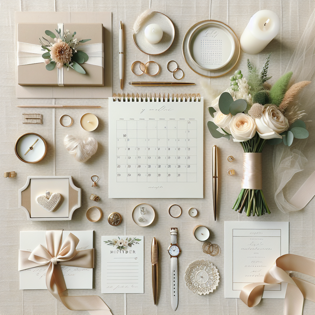 Mariage en 6 mois, plan express élégant