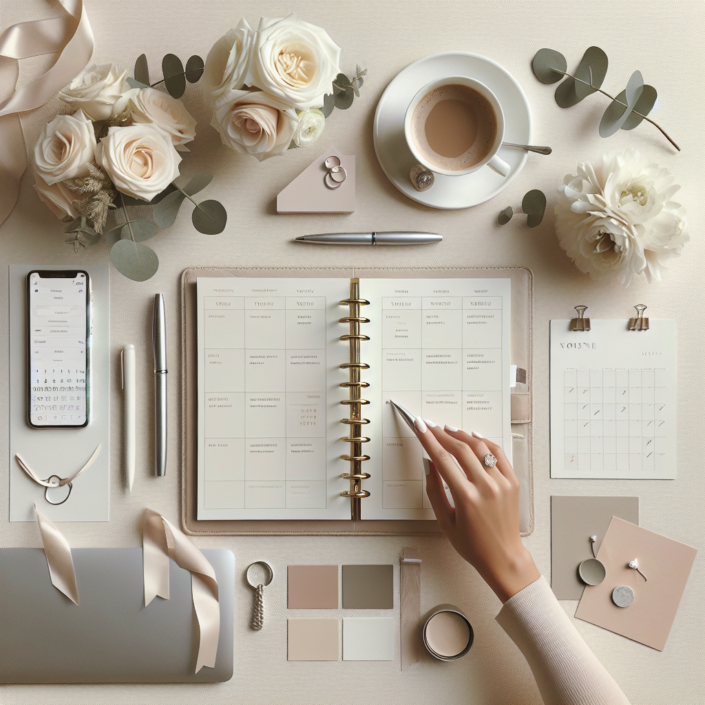 Organiser un mariage sans stress avec un agenda chargé